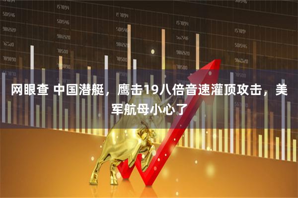 网眼查 中国潜艇，鹰击19八倍音速灌顶攻击，美军航母小心了